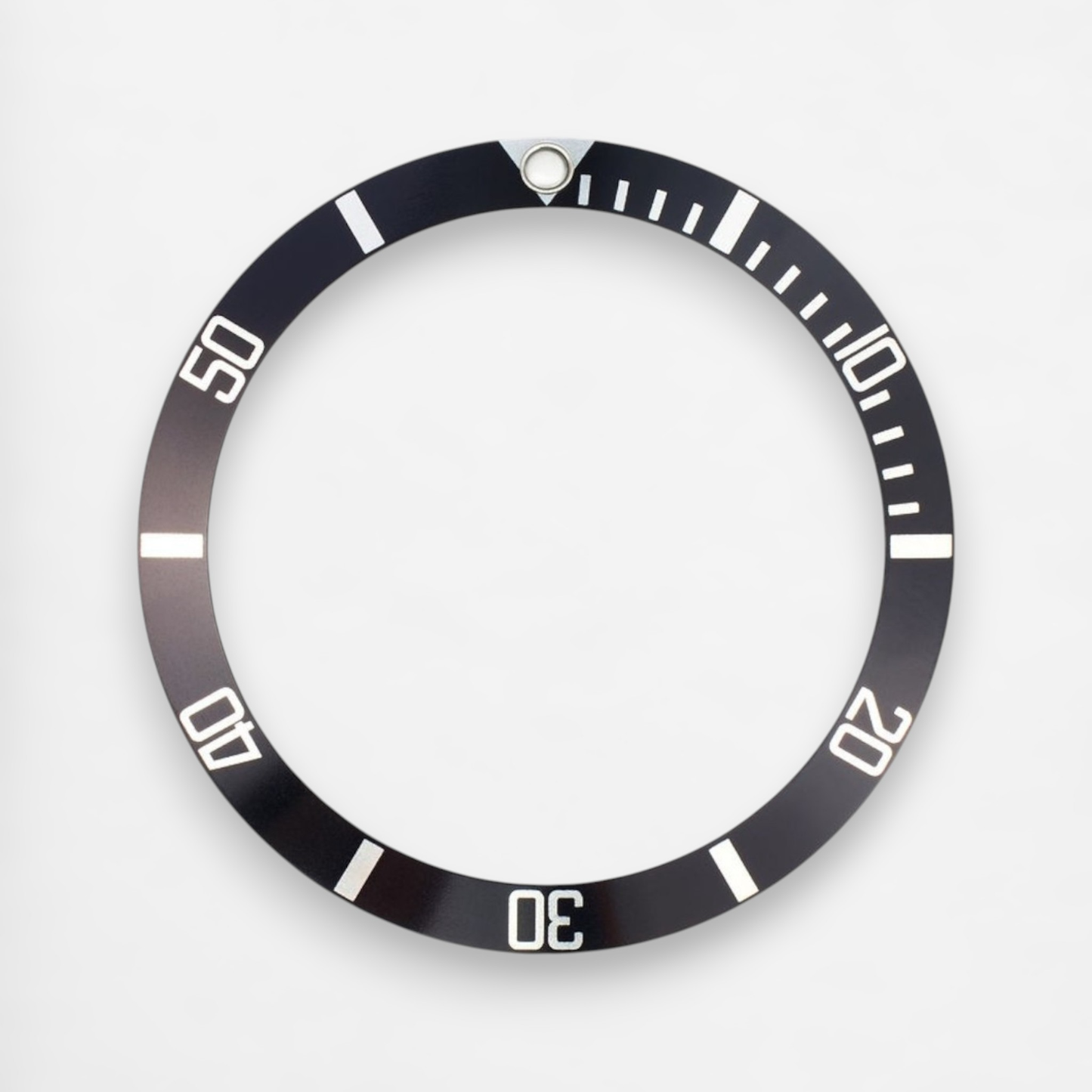 (Negro) Inserto de bisel de aluminio para Rolex Submariner 16610