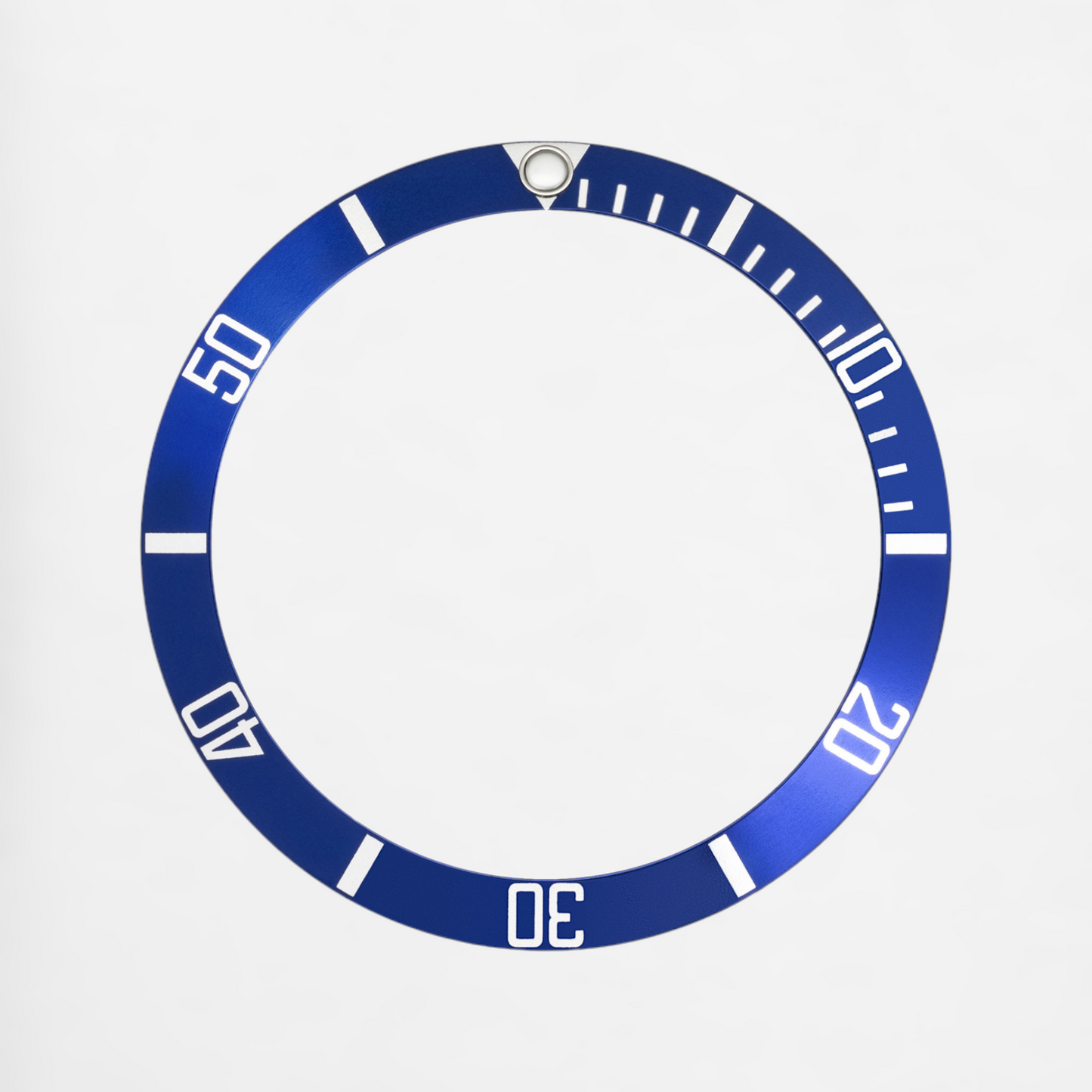 (Blu) Inserto della cornice in alluminio per Rolex Submariner 16610