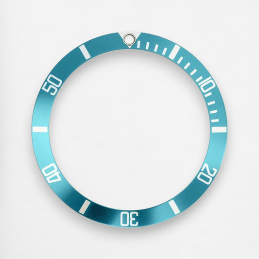 (Faded Blue) Aluminum Bezel Insert for Rolex Submariner 16610
