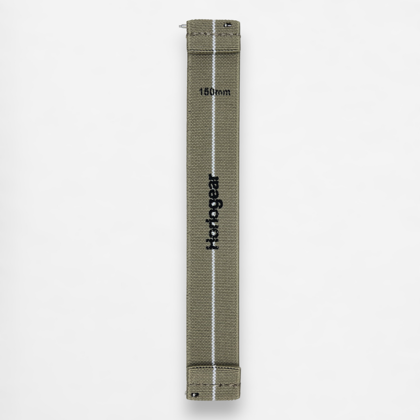 Horloflex Band (Twill Khaki / Weiß)