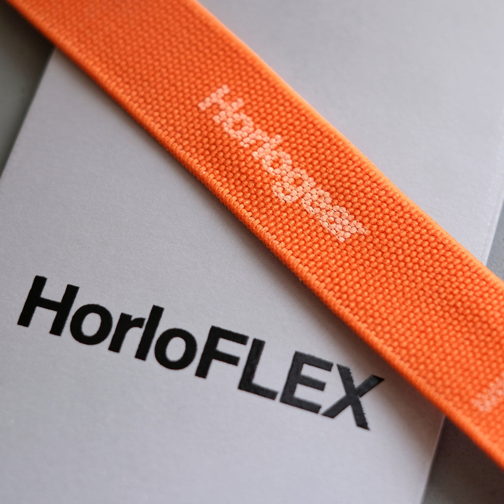 HorloFLEX Elastic Strap 20mm (Exotic Orange)