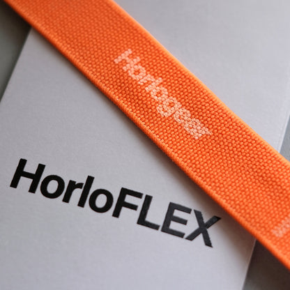 HorloFLEX バンド (エキゾチック オレンジ)