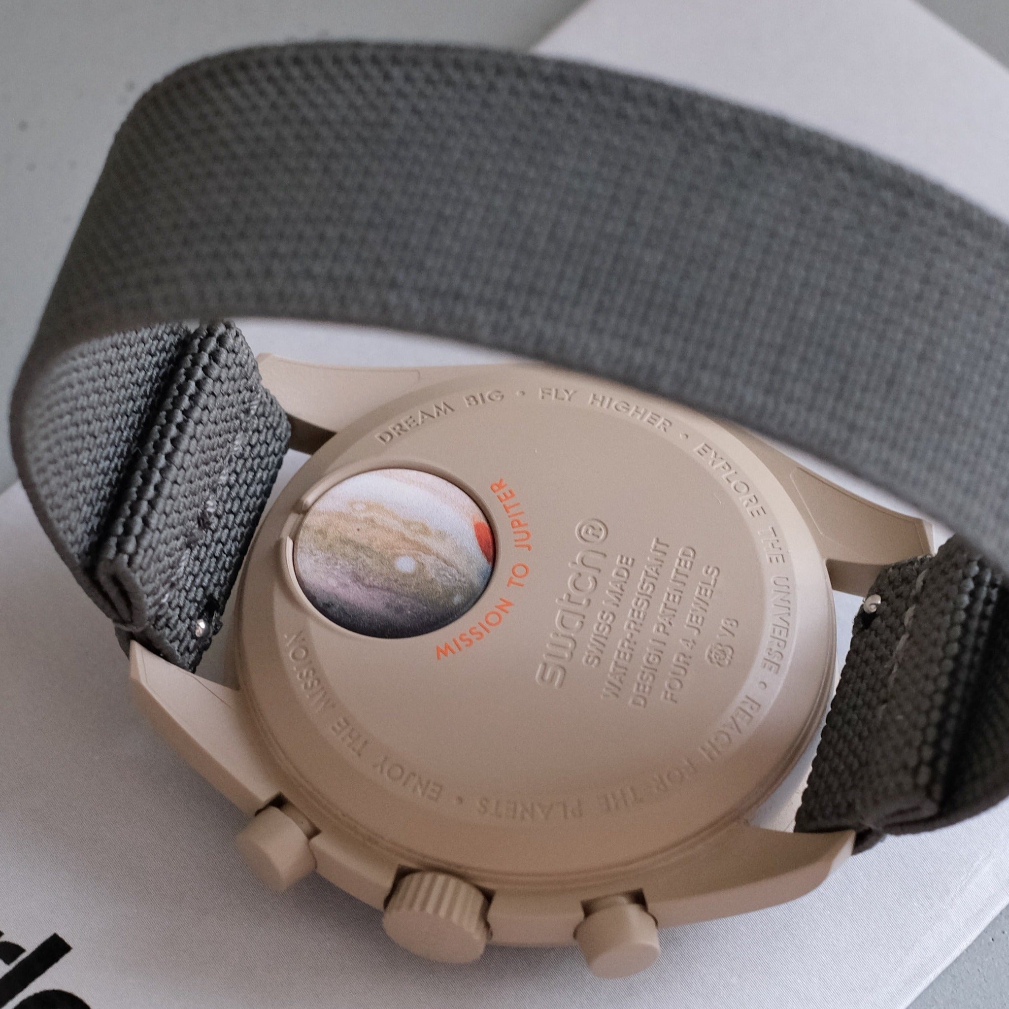 HorloFLEX Elastic Strap 20mm (Asphalt Gray)