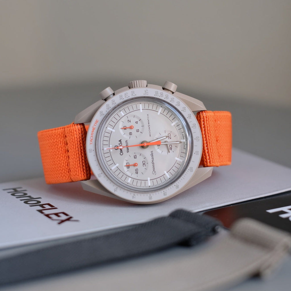 HorloFLEX Elastic Strap 20mm (Exotic Orange)