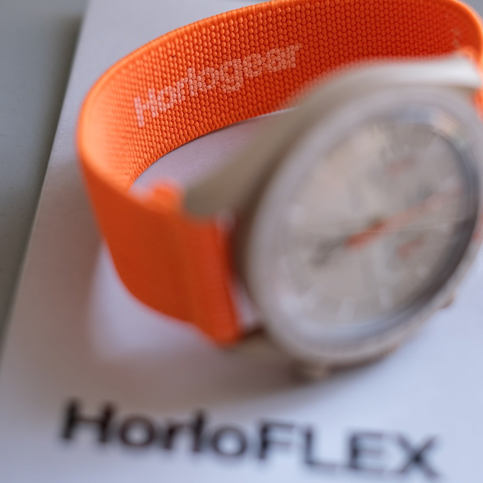 HorloFLEX Elastic Strap 20mm (Exotic Orange)