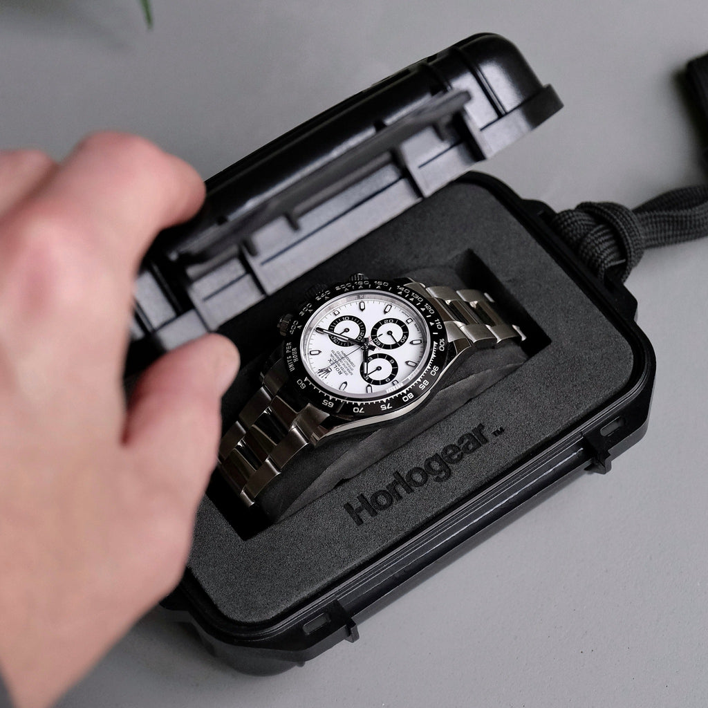 Single Watch Travel Case (Black)