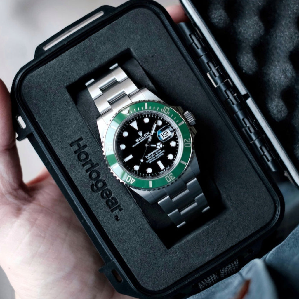 Single Watch Travel Case (Black)