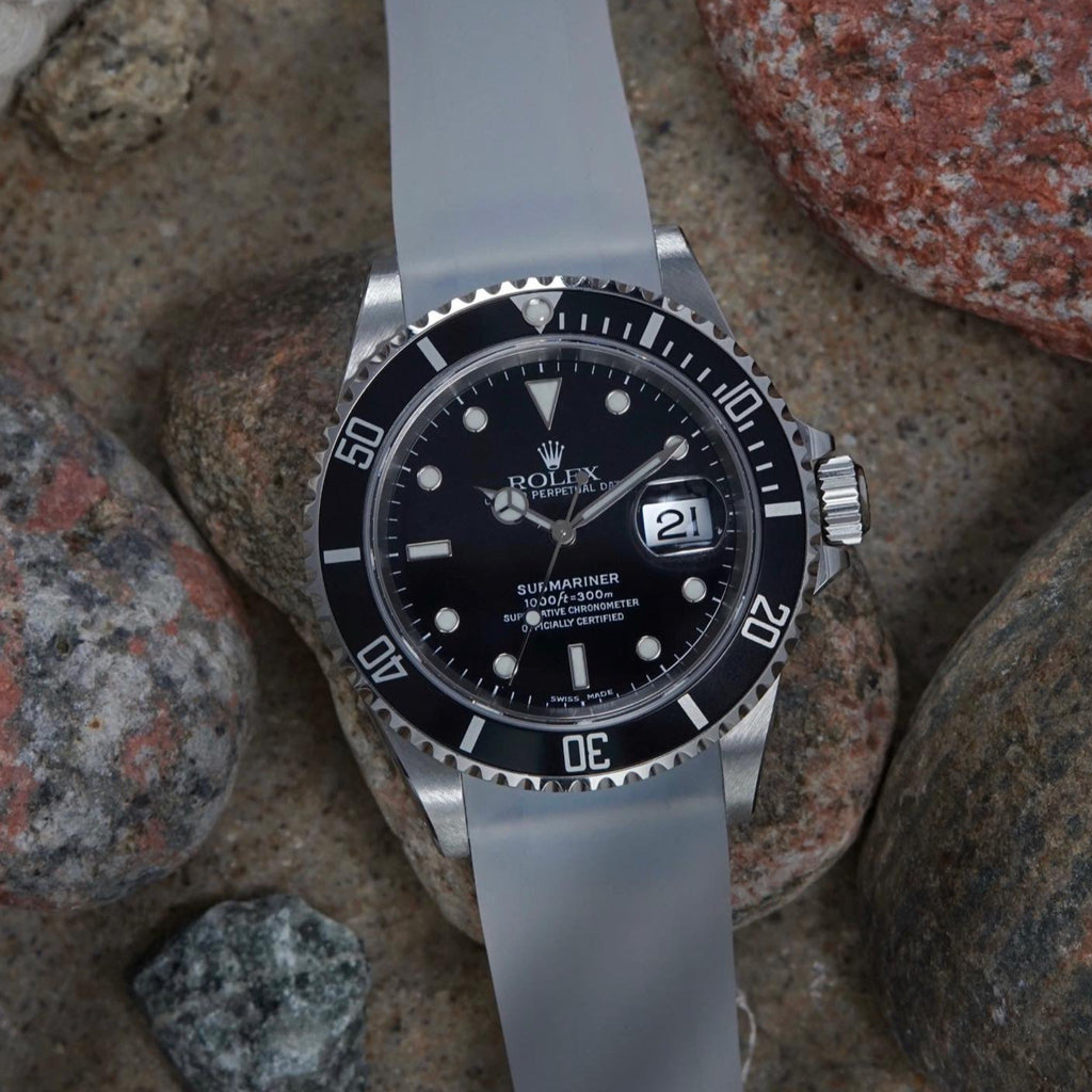 Integrated Rubber Strap 20mm (Arctic Frost)