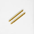 20mm X 2.0mm Spring Bars for Rolex Submariner 116618 (Gold)