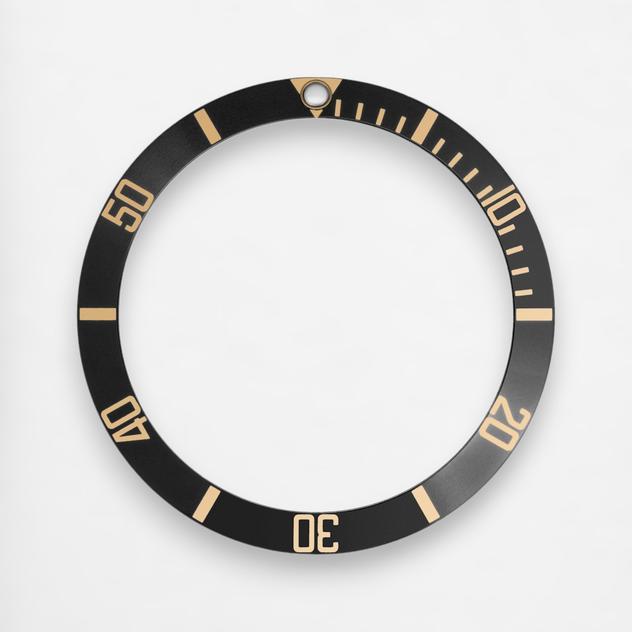 Aluminum Bezel Insert for Rolex Submariner 16613LN (Black/Gold)