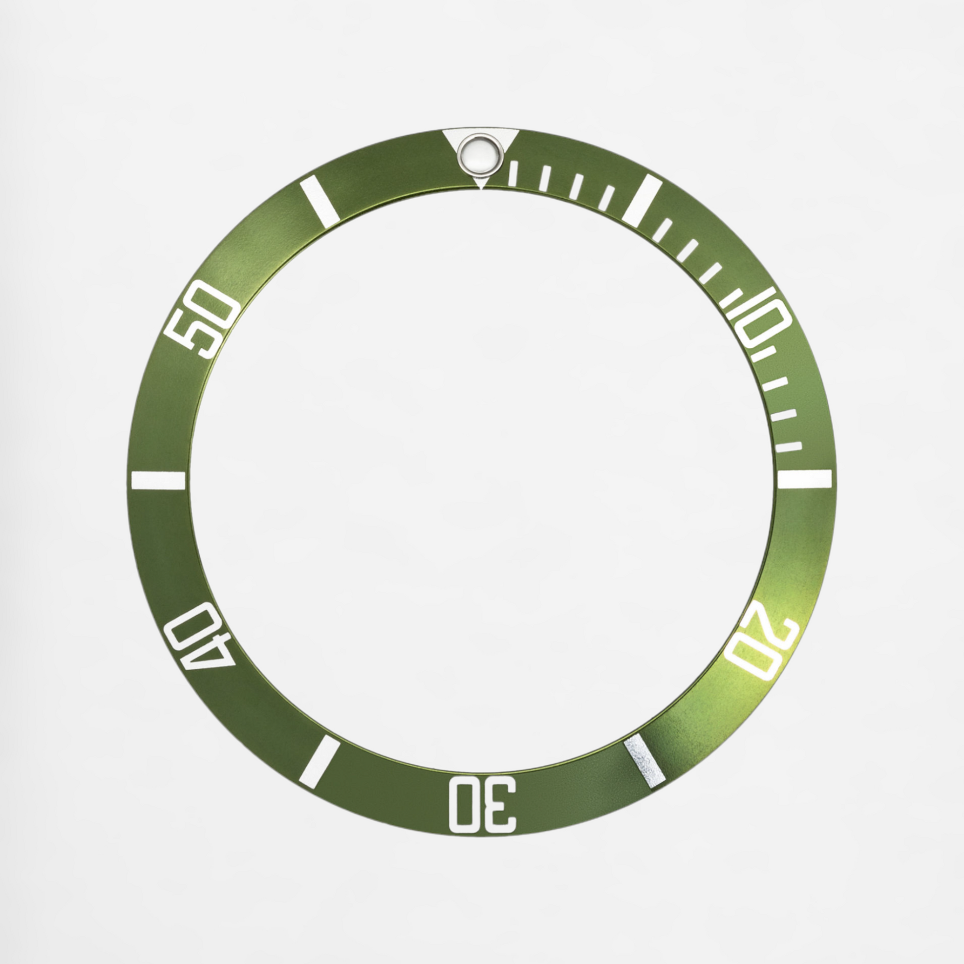 Green Aluminum Bezel Insert for Rolex Submariner 16610LV