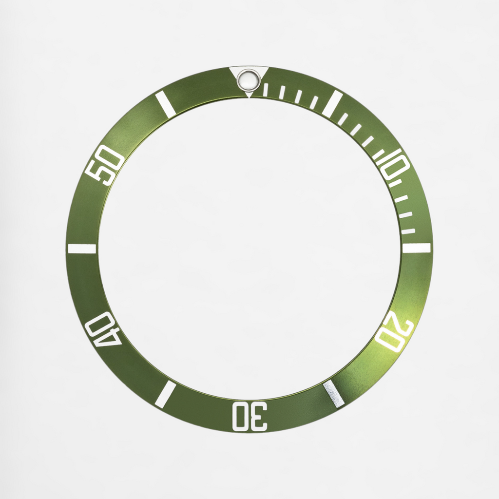 Aluminum Bezel Insert for Rolex Submariner 16610LV (Green)