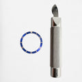 Aluminum Bezel Insert for Rolex Submariner 16613LB (Blue/Gold)