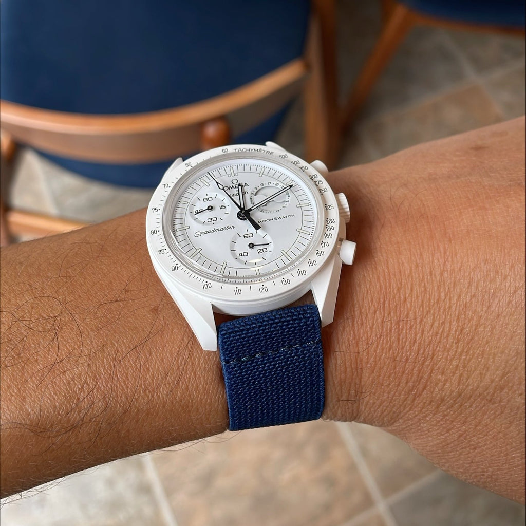 HorloFLEX Elastic Strap 20mm (True Navy)