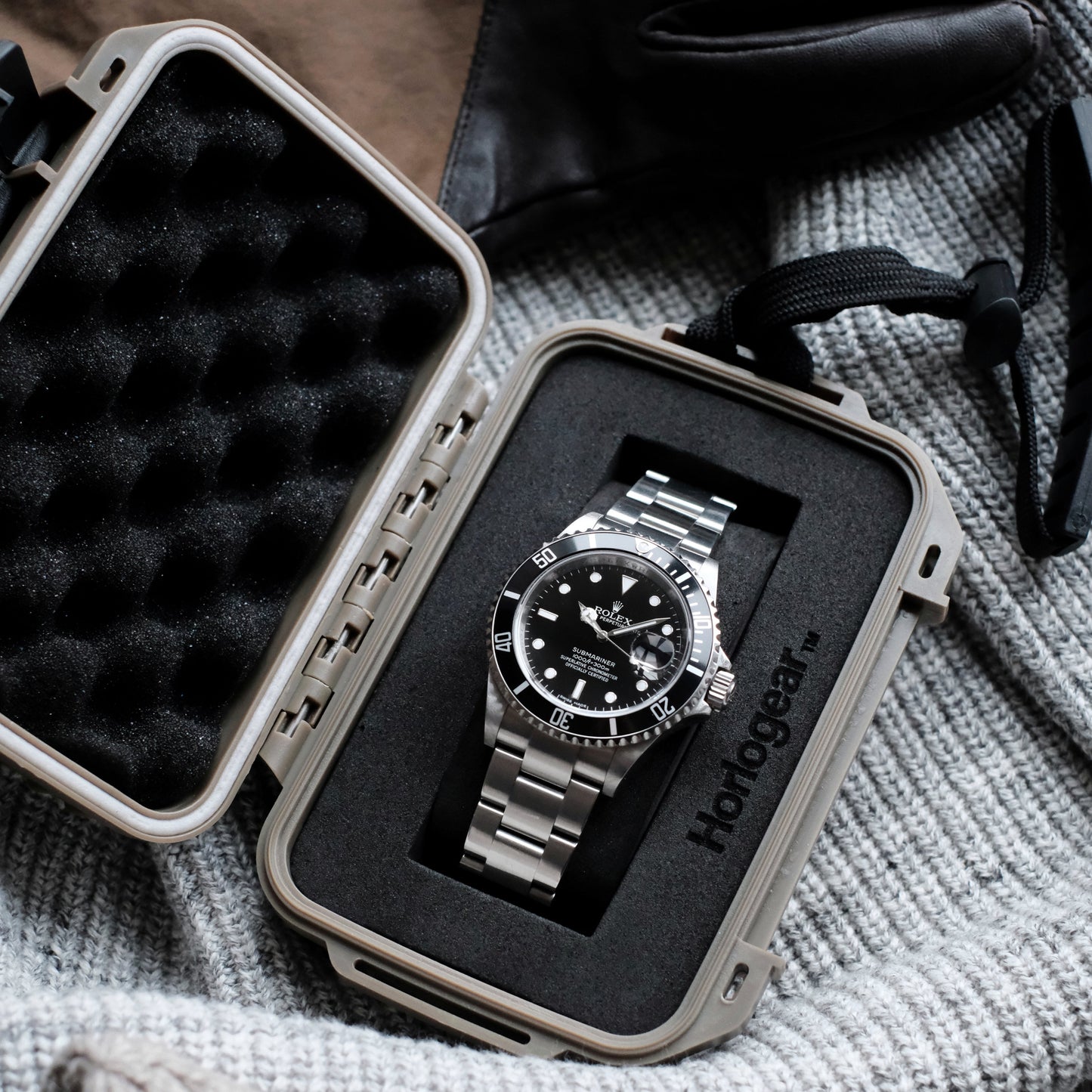 Single Watch Travel Case (Olive) LIMITED EDITION