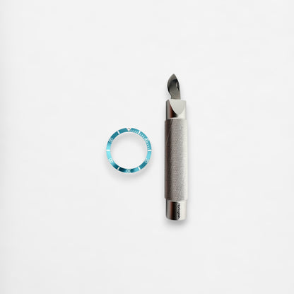 (Bleu) Insert de lunette en aluminium pour Rolex Submariner 16610