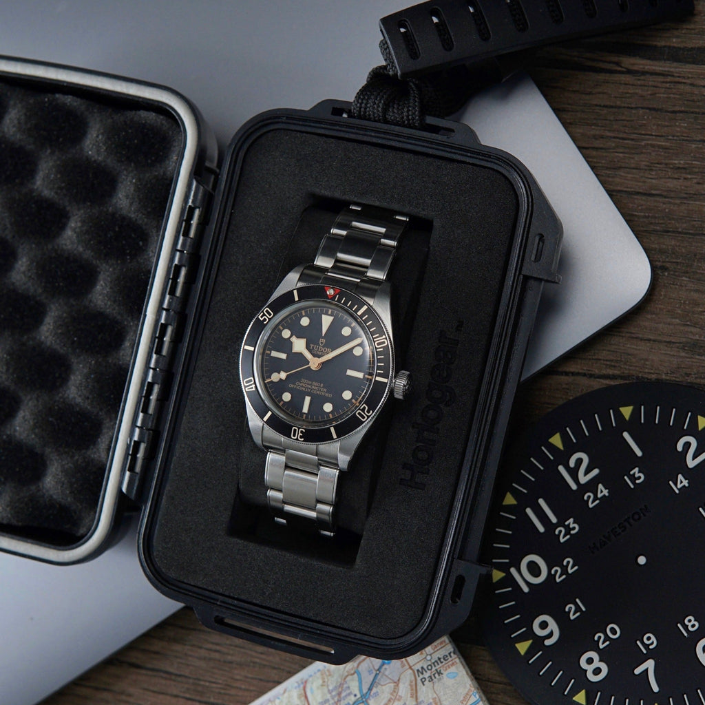 Single Watch Travel Case (Black)