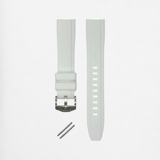 Cinturino Premier (bianco lucente) 20 mm