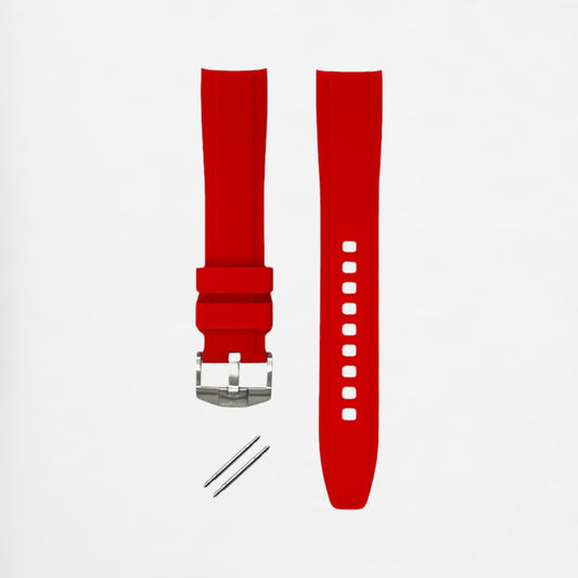 Cinturino Premier (rosso puro) 20 mm