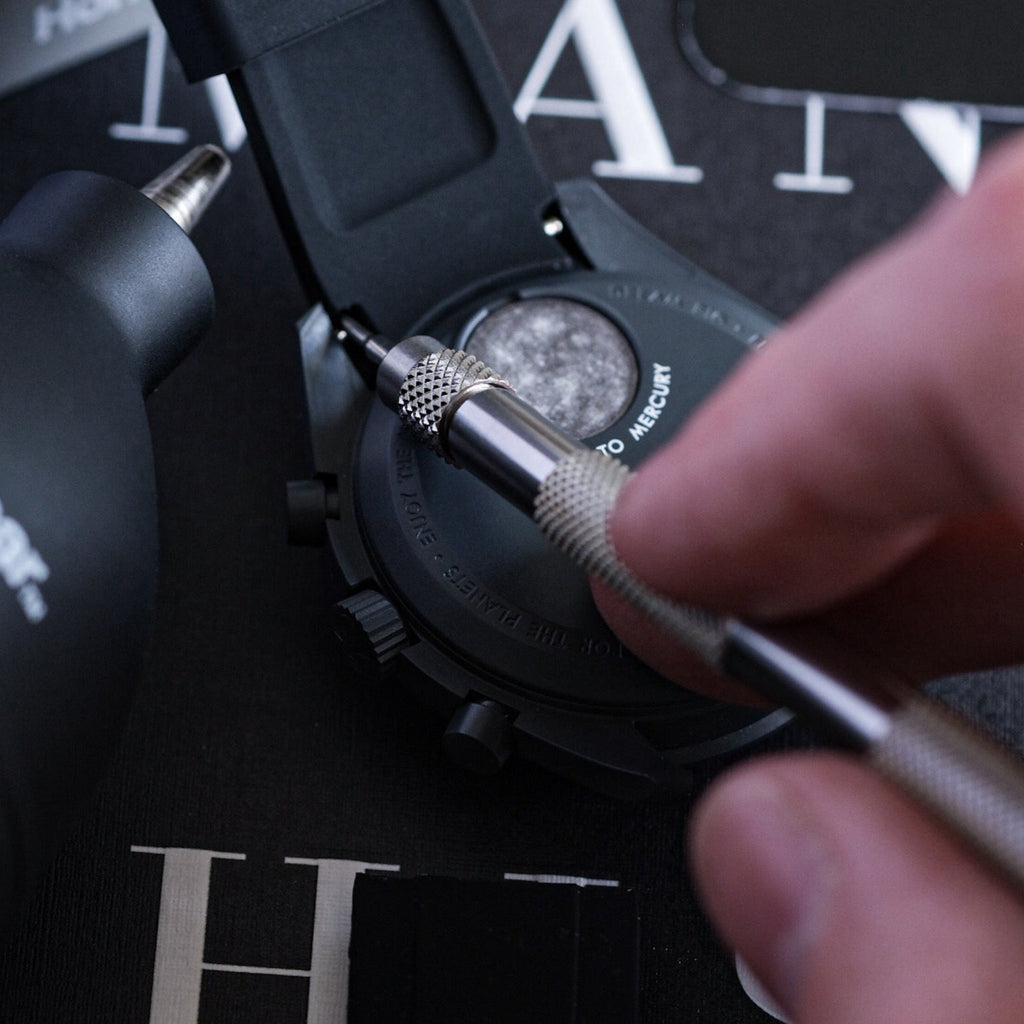 Integrated Rubber Strap 20mm (Rich Black)