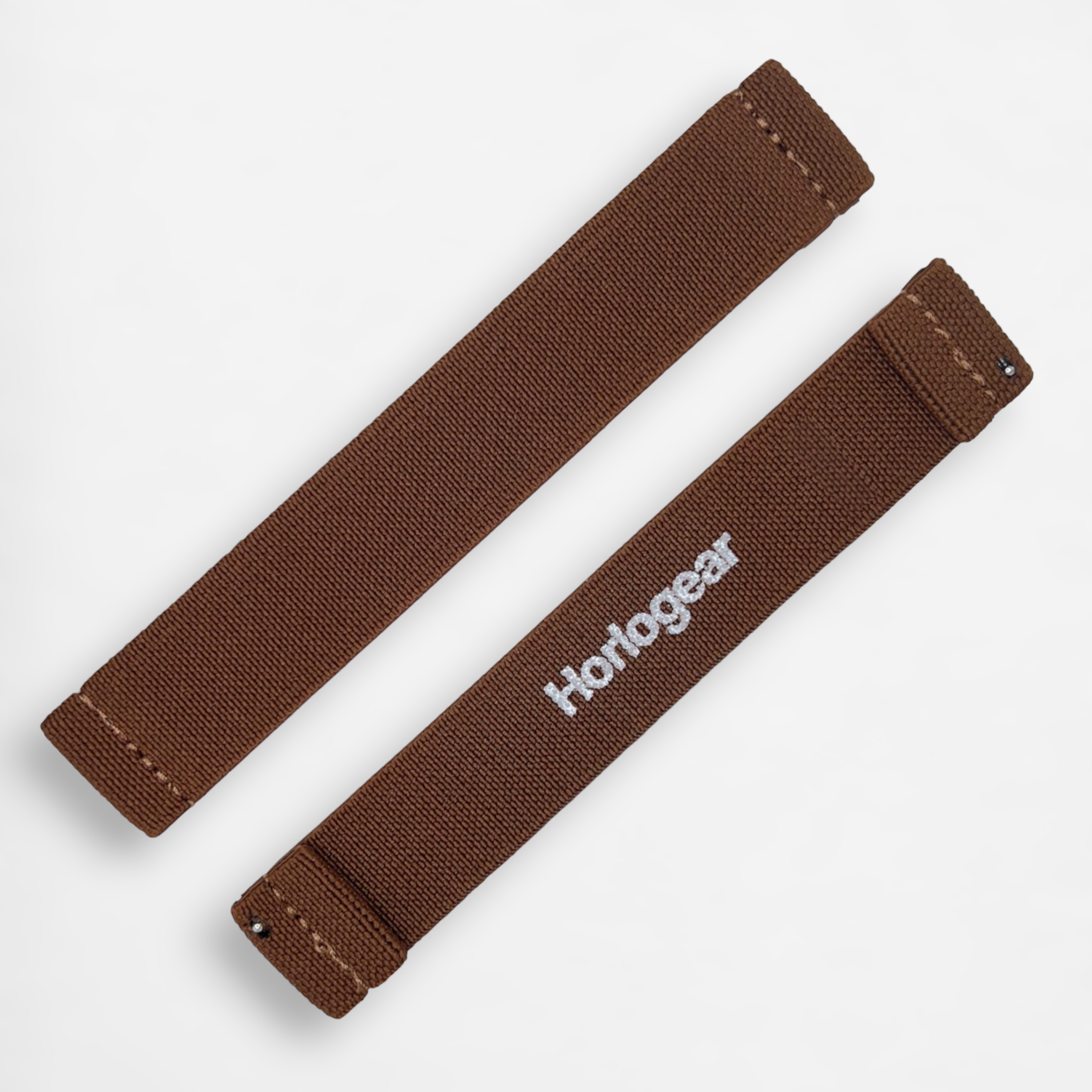 HorloFLEX Elastic Strap 20mm (Cocoa Brown)