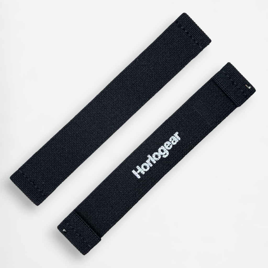 HorloFLEX Elastic Strap 20mm (Obsidian Black)