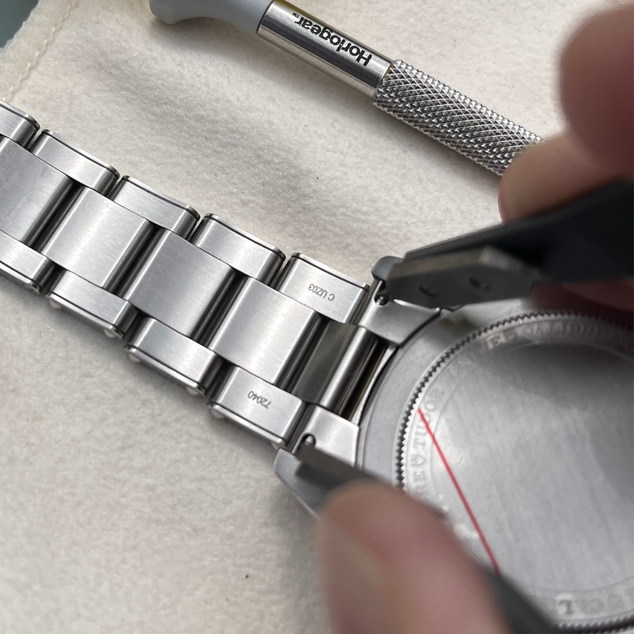 Professional V Tweezer Pliers Spring Bar Removal Tool