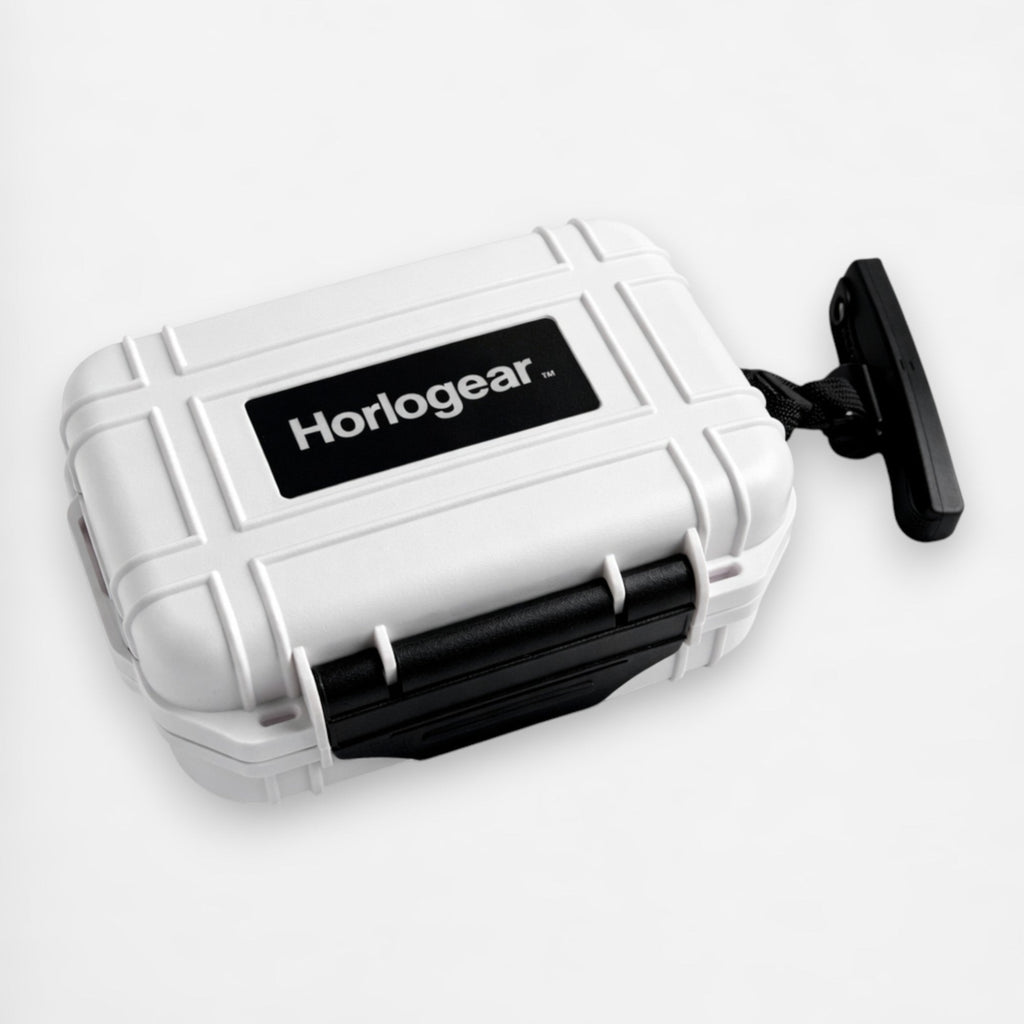 Single Watch Travel Case (White)