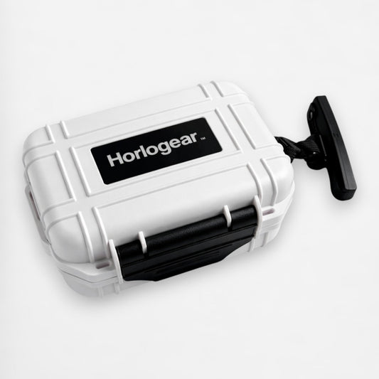 Single Watch Travel Case (White)