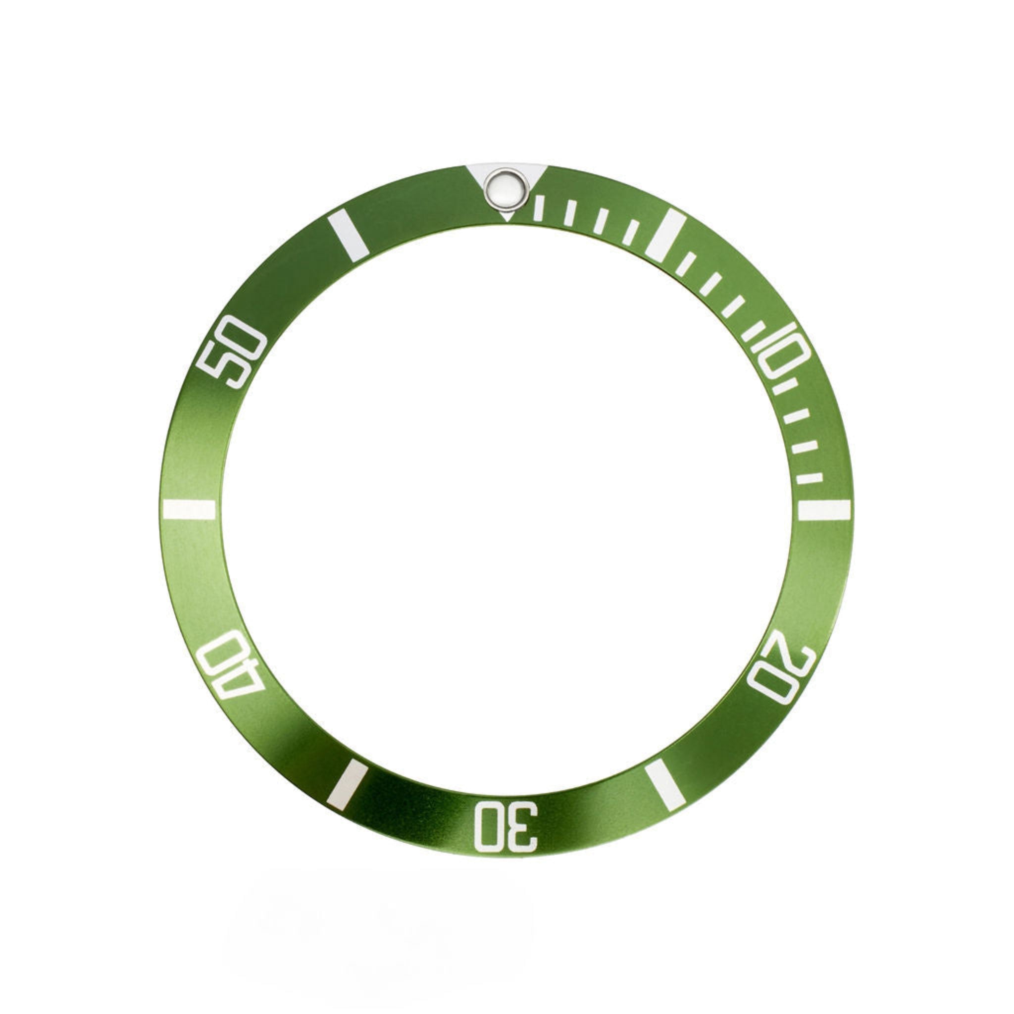 Aluminum Bezel Insert for Rolex Submariner 16610LV (Green)