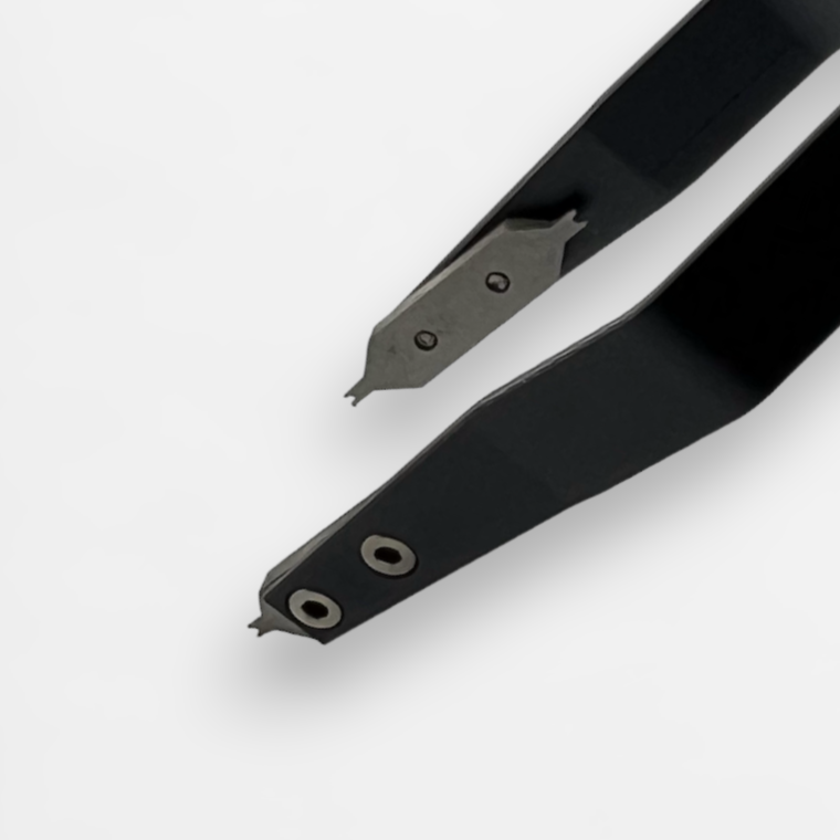 Replacement Tips for Professional V Tweezer Pliers Spring Bar Removal Tool