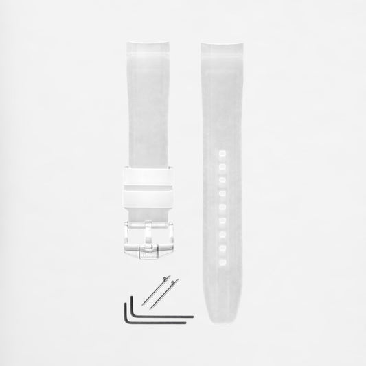 Bracelet WAVE (Arctic Frost) 22 mm pour Blancpain X Swatch Scuba Fifty Fathoms