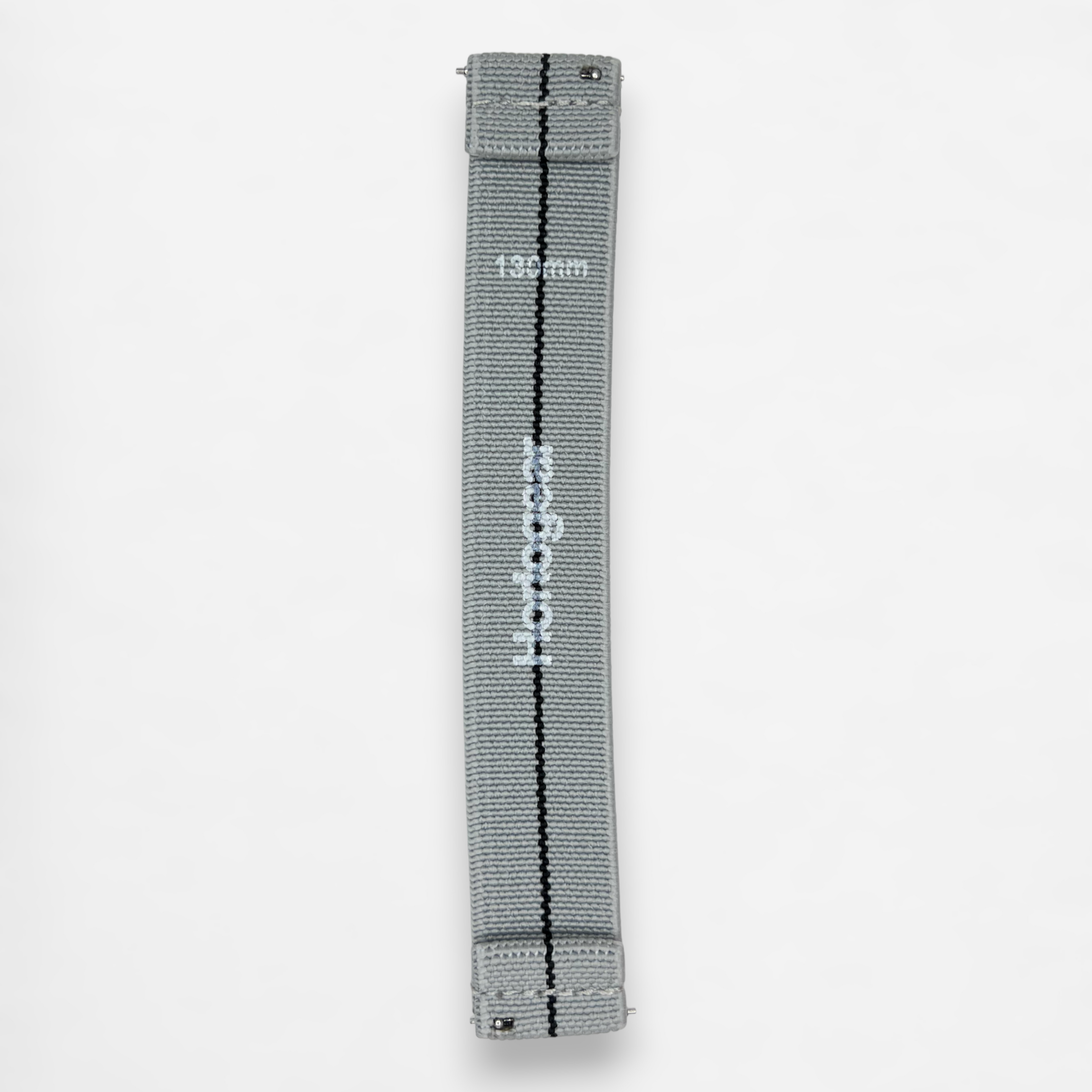 HorloFLEX Elastic Strap 20mm (Mirage Gray / Black)