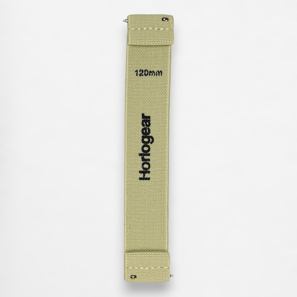 HorloFLEX Elastic Strap 20mm (Tofu Cream)
