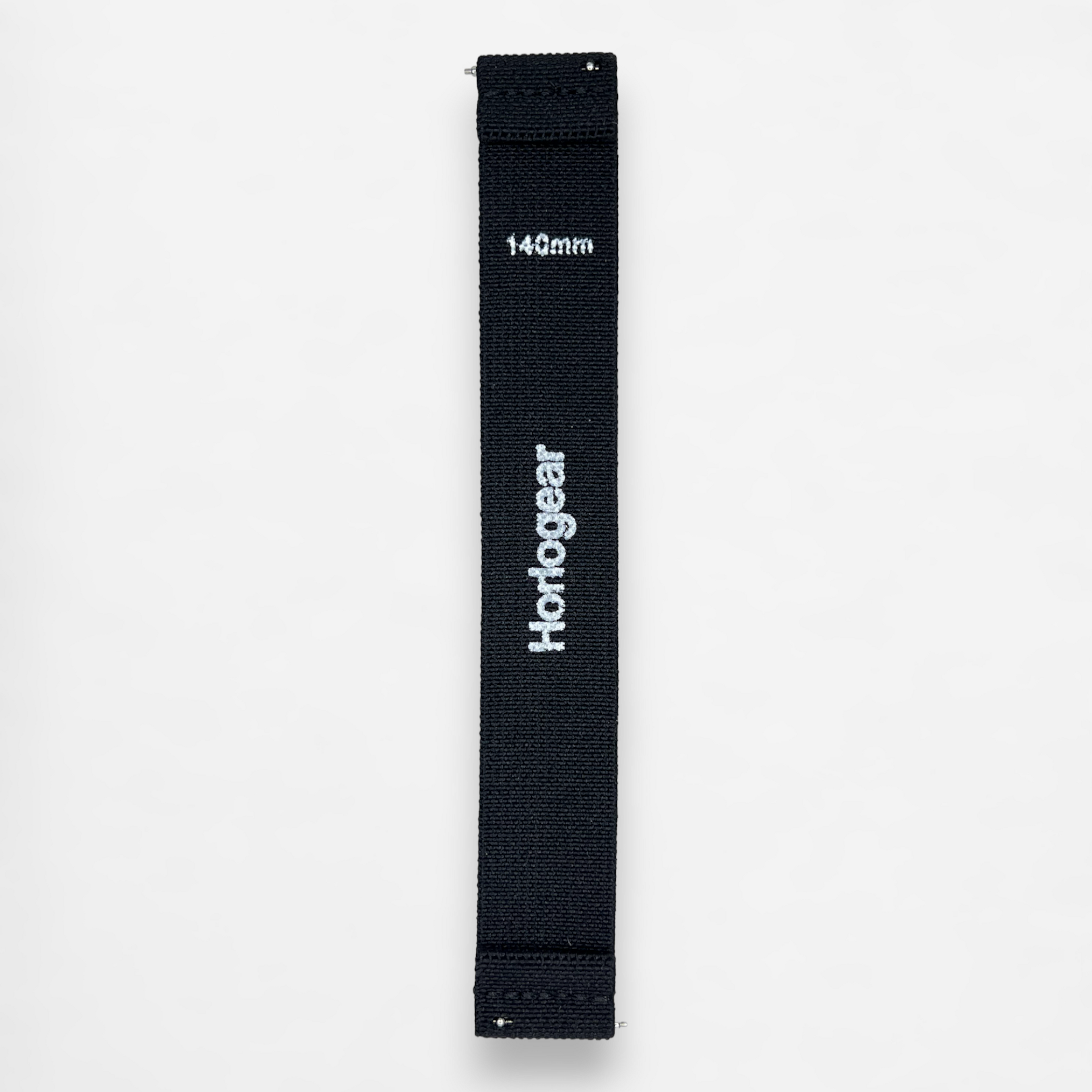 HorloFLEX Elastic Strap 20mm (Obsidian Black)