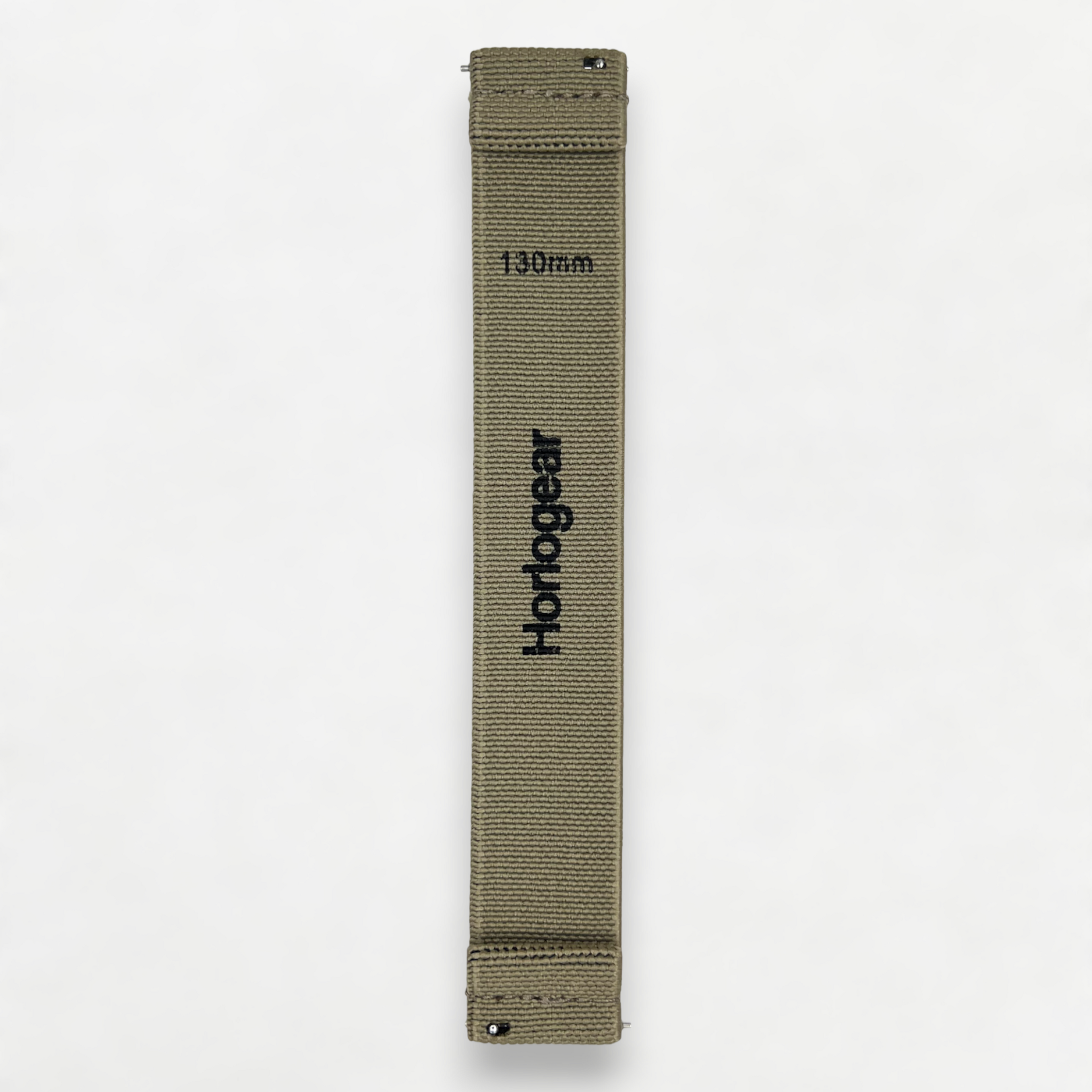 HorloFLEX Elastic Strap 20mm (Twill Khaki)