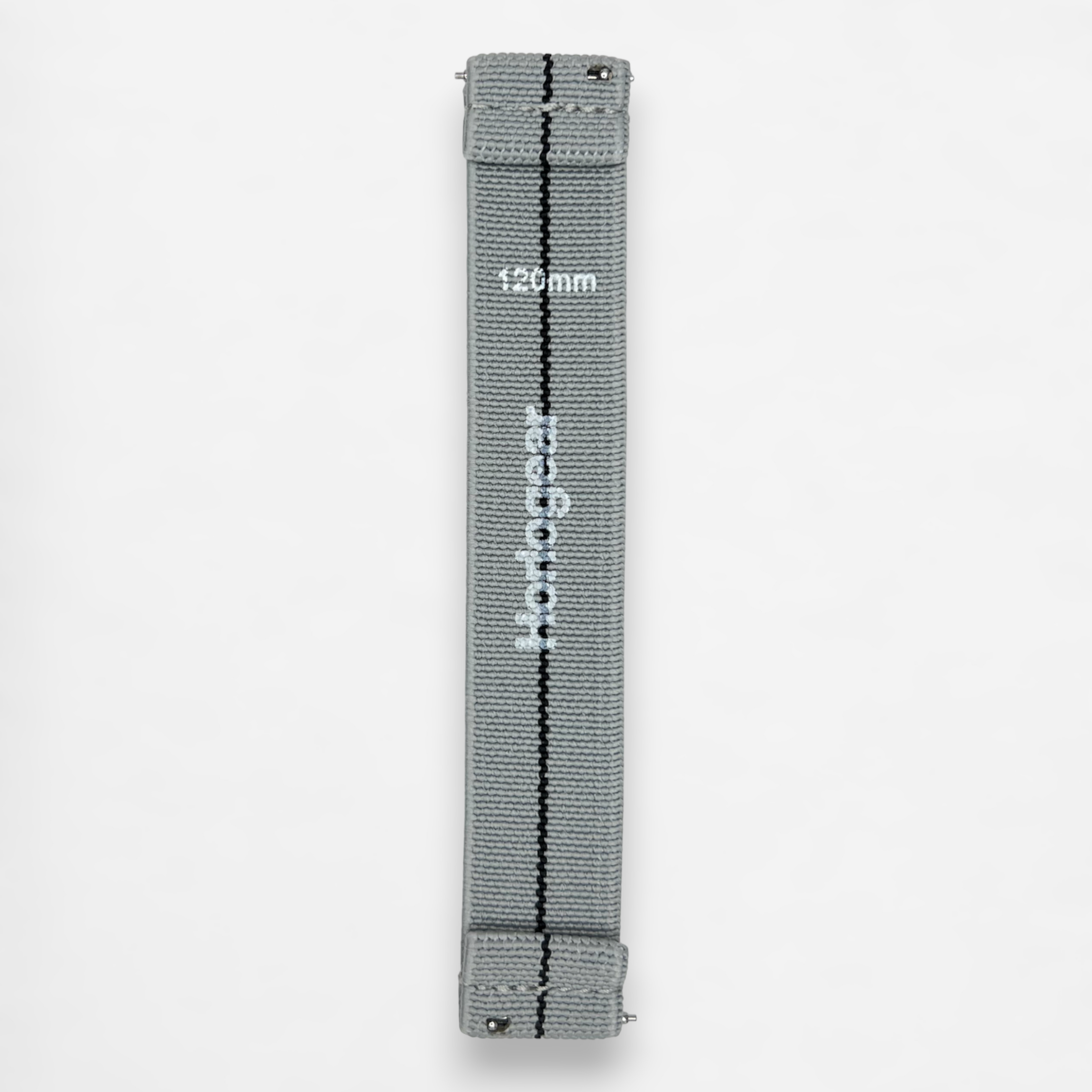 HorloFLEX Elastic Strap 20mm (Mirage Gray / Black)