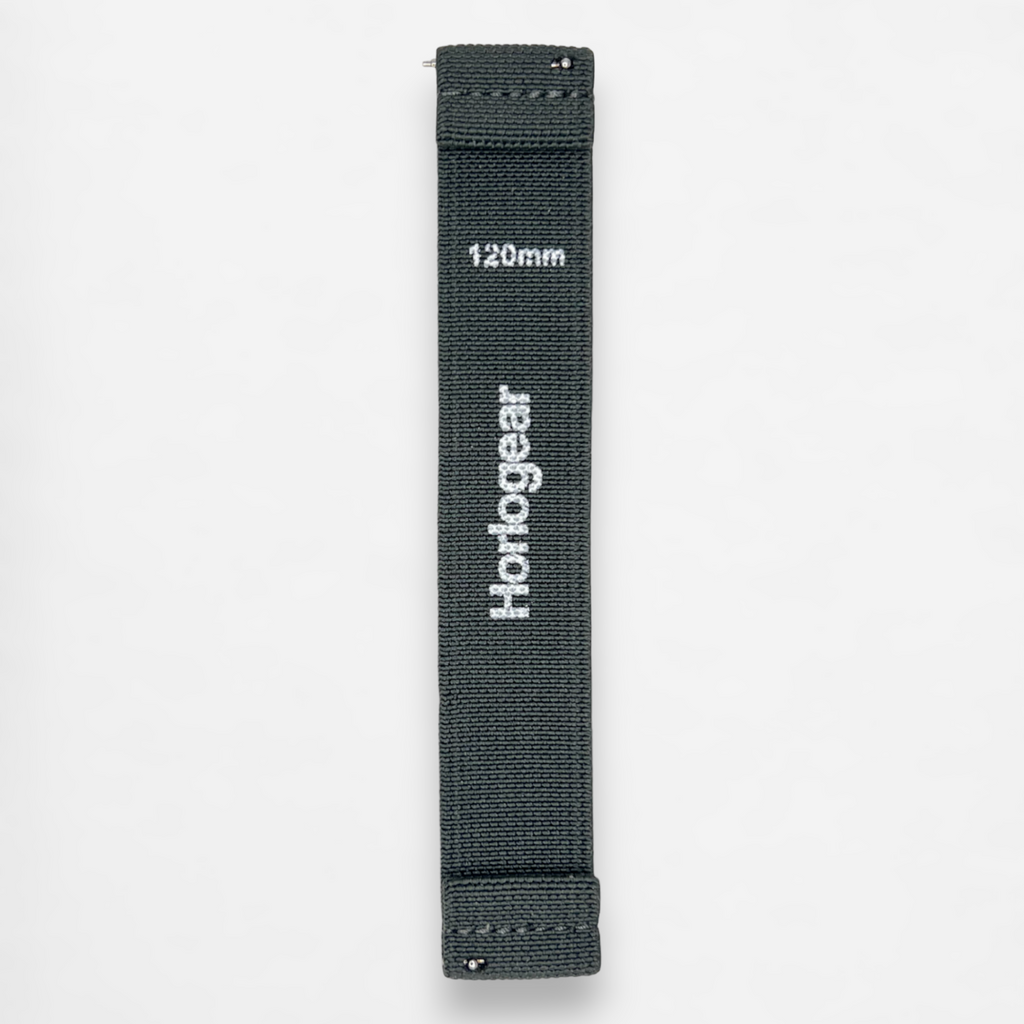 HorloFLEX Elastic Strap 20mm (Asphalt Gray)
