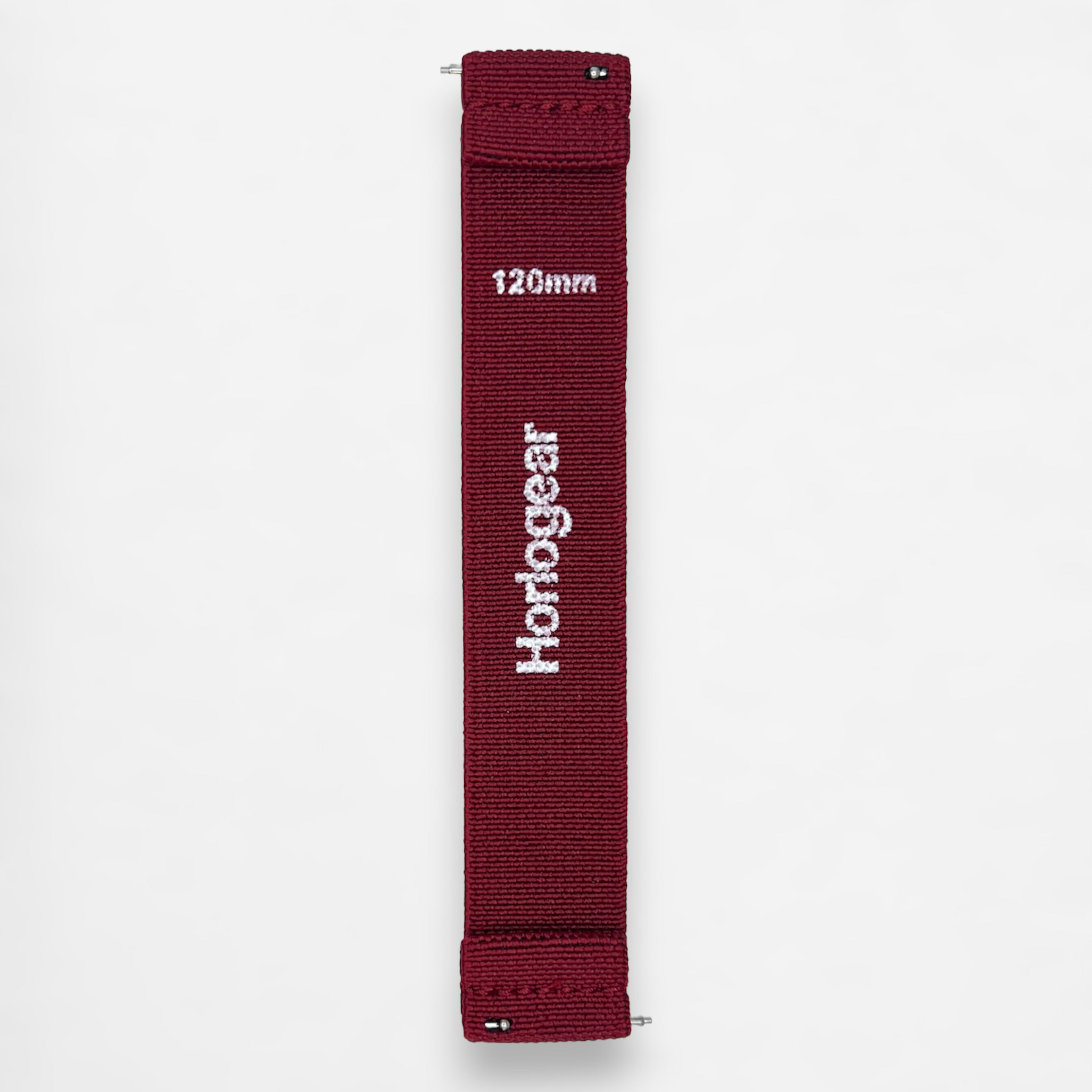 HorloFLEX Elastic Strap 20mm (Fine Burgundy)