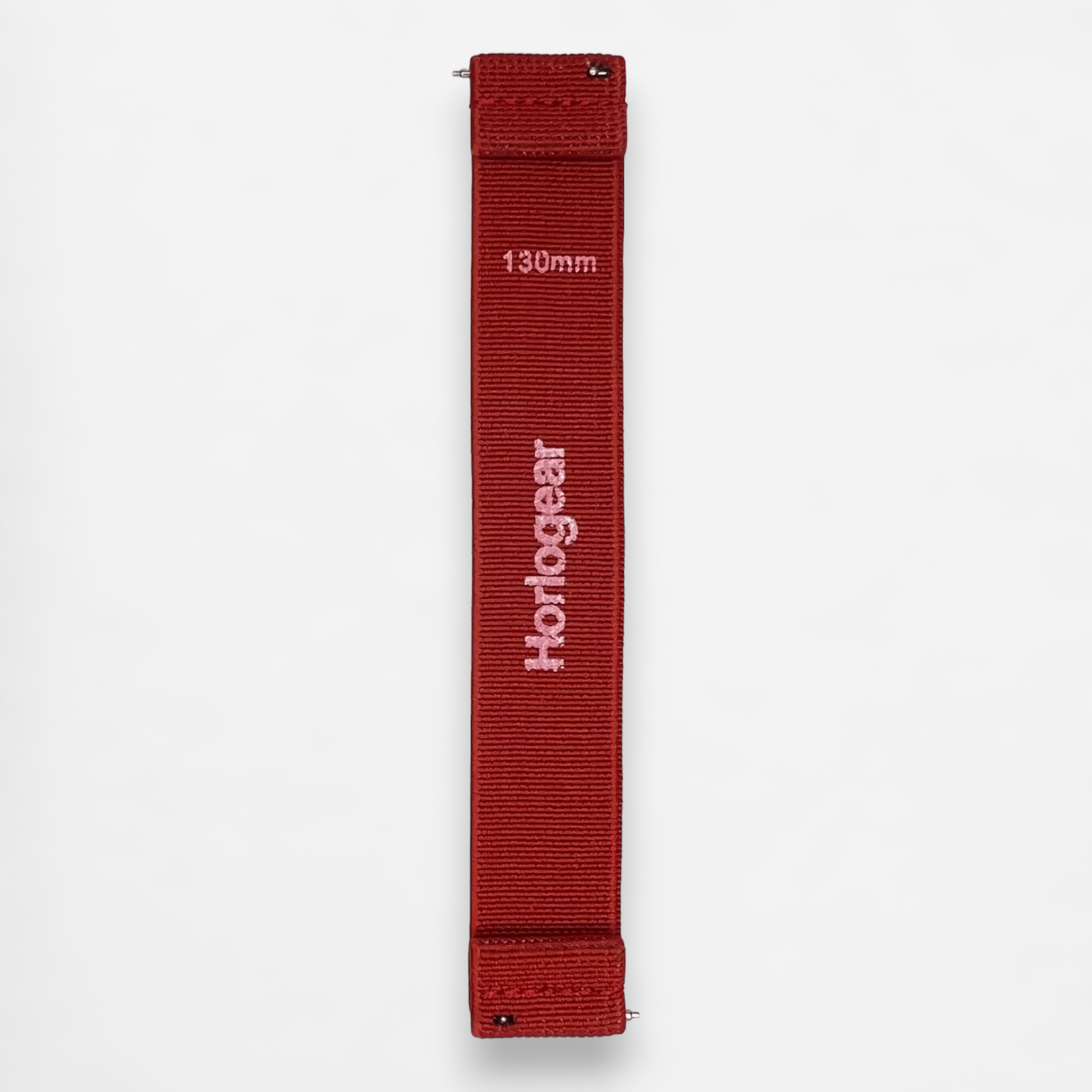 HorloFLEX Elastic Strap 20mm (Lava Red)